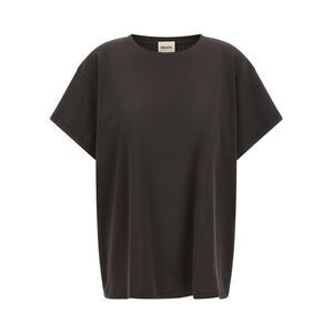 Khaite Gray Cotton Women's T-Shirt